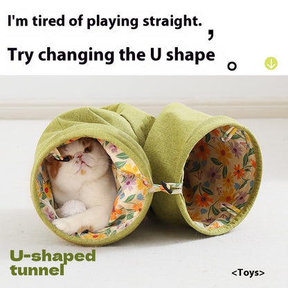 self-Hi  Foldable Cat Tunnel