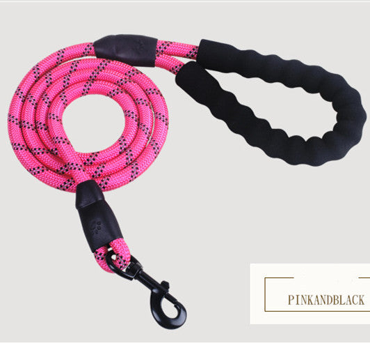 Reflective Nylon Dog Leash for All Sizes