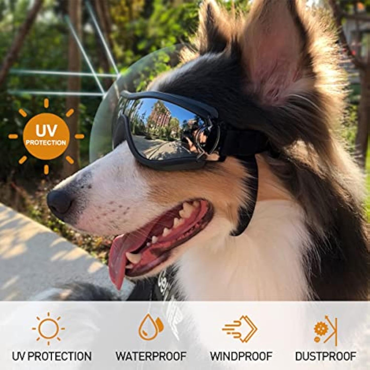 Stylish Windproof Dog Sunglasses