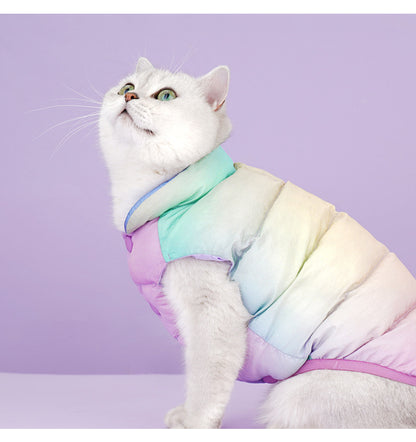 Colorful Bubble cat Vest