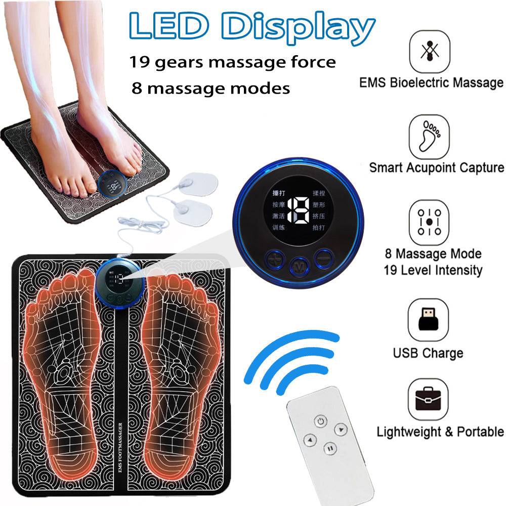 EMS Physiotherapy Foot Massage Pad