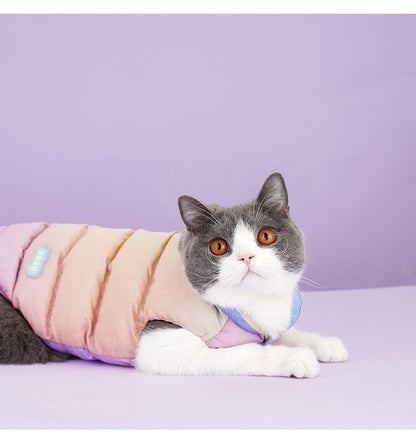 Colorful Bubble cat Vest