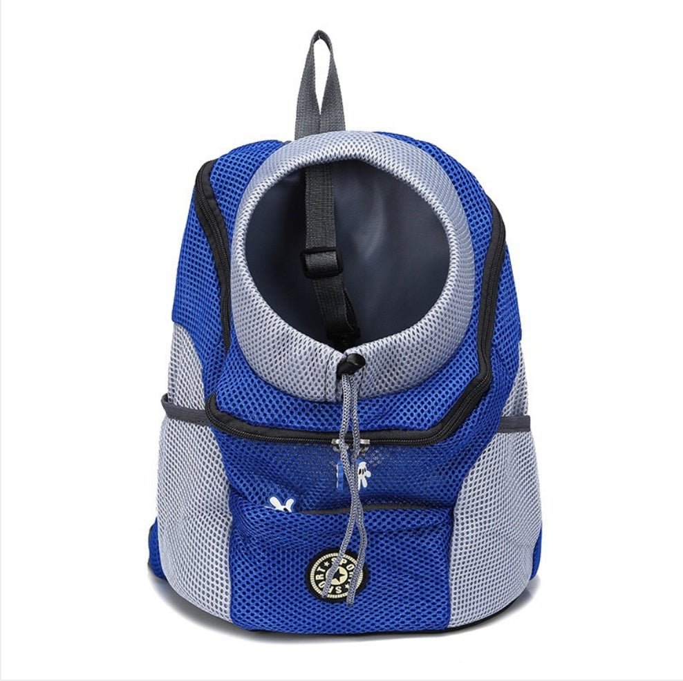 Double Shoulder Dog Carrier  Portable Travel Backpack