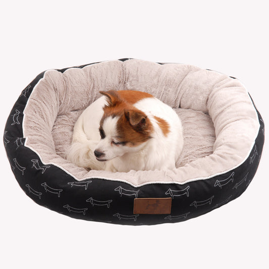 Cozy Round Dog Bed for Ultimate Comfort