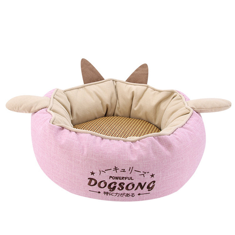 Removable Washable Pet Cave Bed with Cushion