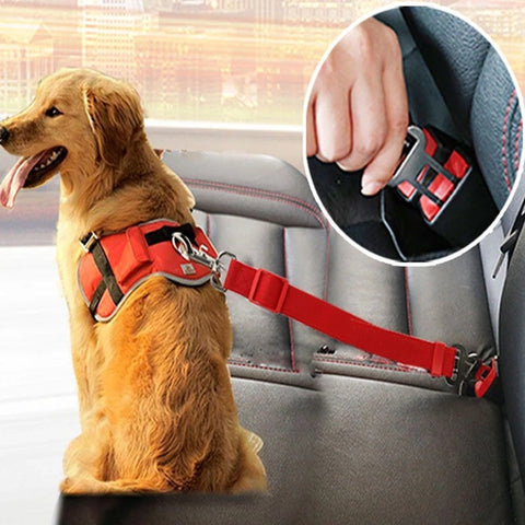 Adjustable Pet Car Seat Belt Harness Clip