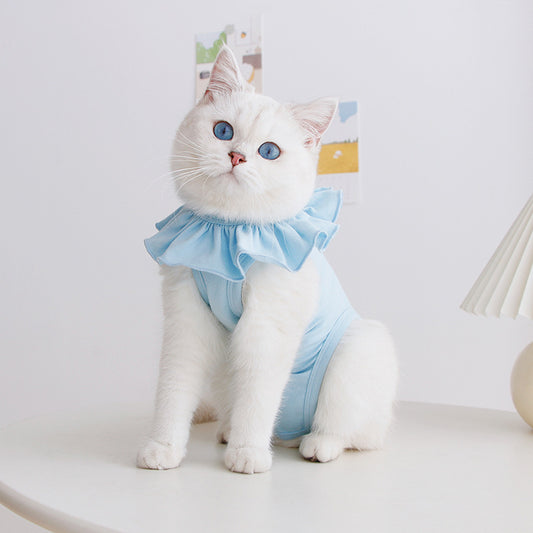 Cute Breathable Cat Surgical Gown