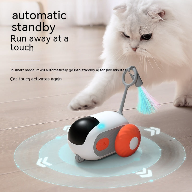 Crazy-Joy Car-Remote Control Electric Cat Toy