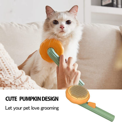 Self cleaning cat and dog Brush.