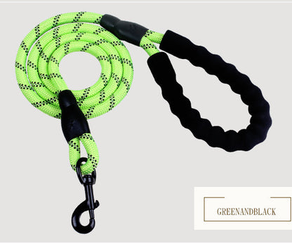 Reflective Nylon Dog Leash for All Sizes