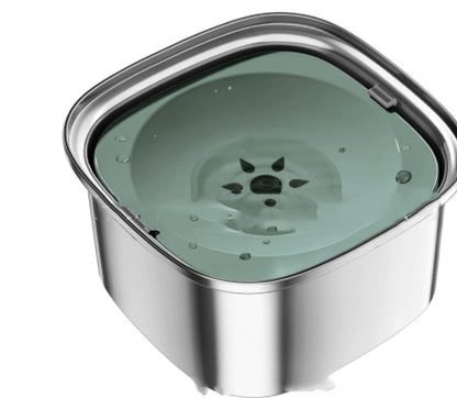 Pet Stainless Steel Water Bowl Large Capacity