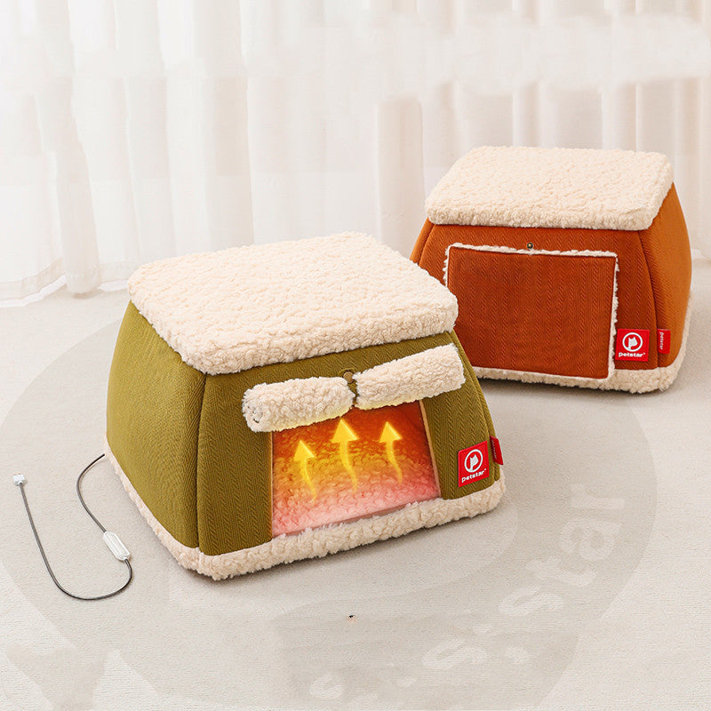 Winter Thermal Electric self warming cat bed