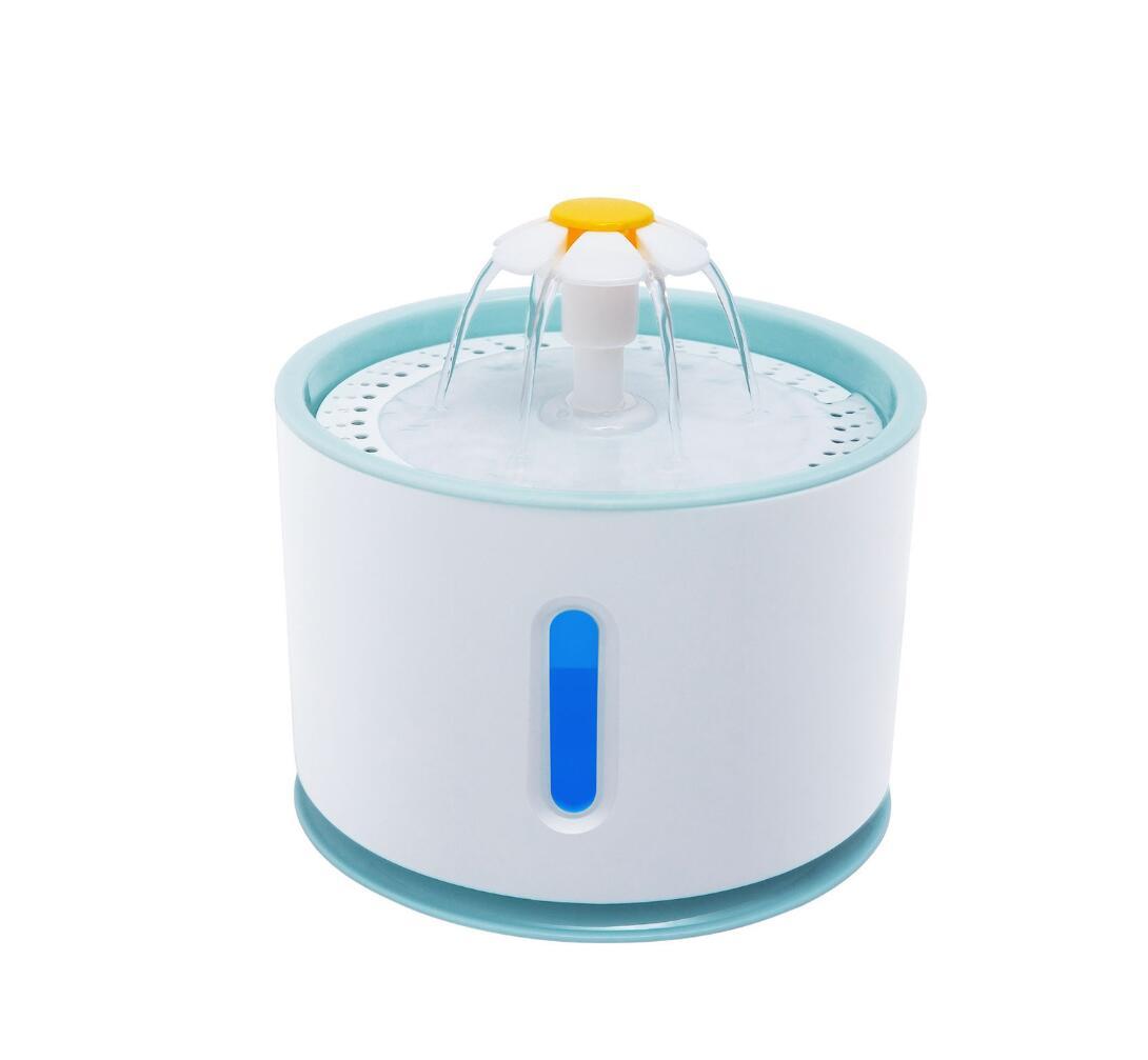 Automatic Pet Cat Water Fountain with LED Light