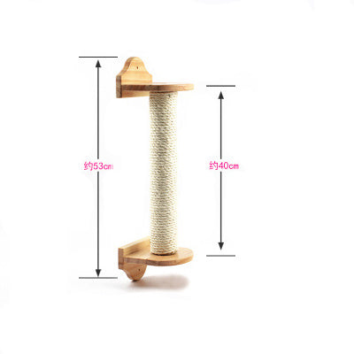 53cm Cat Scratch Column Cat Climbing Frame Pet Toys