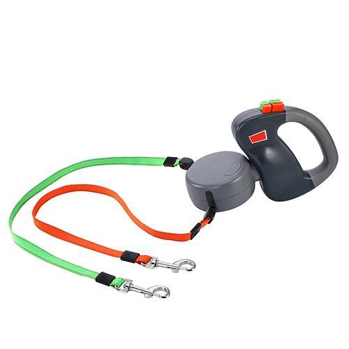 Dual Retractable Walking Dog Leash