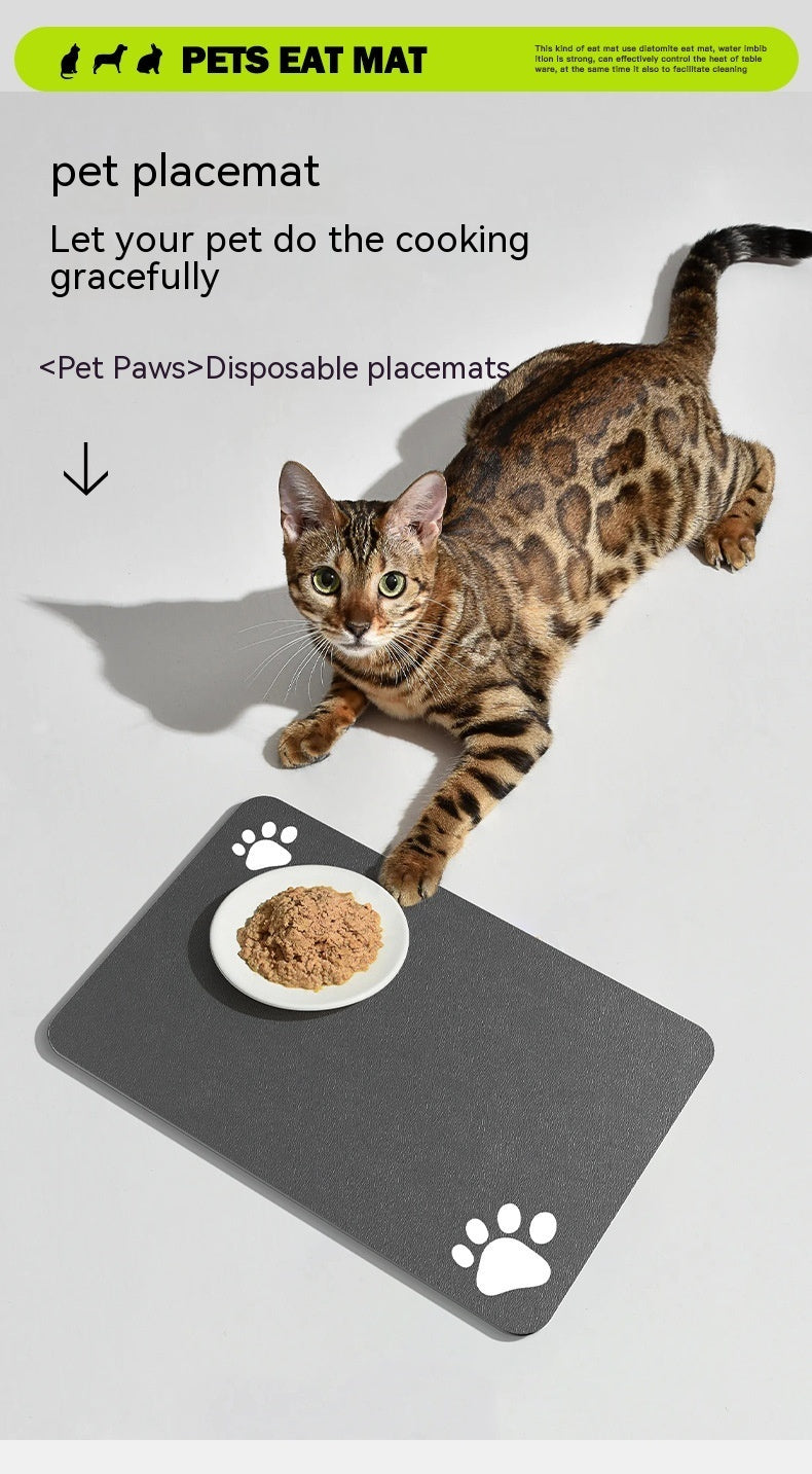 Washable Feeding Mat for Dogs and Cats