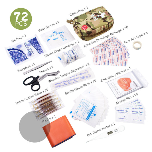 Dog First Aid Kit Pet Safety Gear
