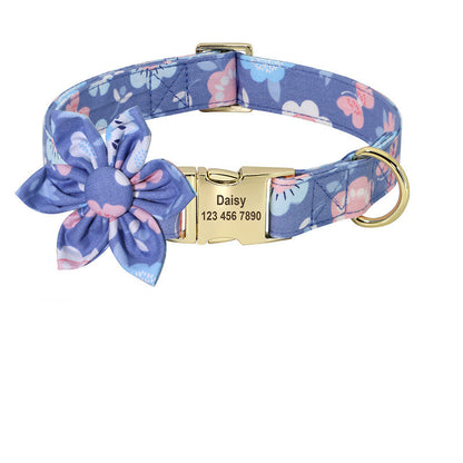 Fashion Printed Engraved ID Tag Custom Cat Collars