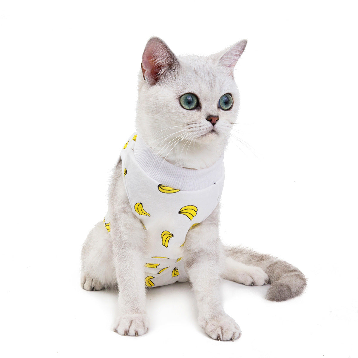 Colorfull Cotton Breathable Cat Vests