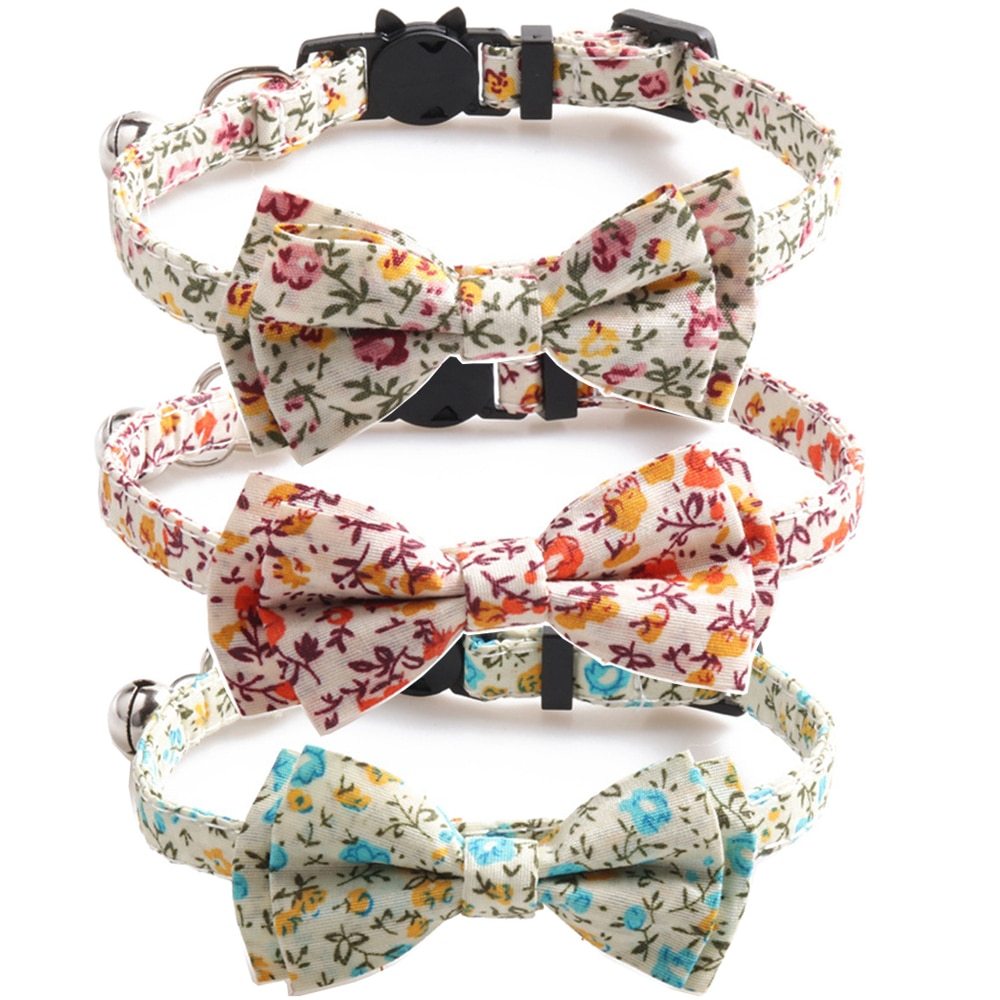 Ladyllic Cute Bow Cat Collar