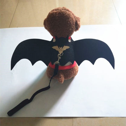 Halloween Bat Wings Dog Costume