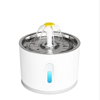 Automatic Pet Cat Water Fountain with LED Light