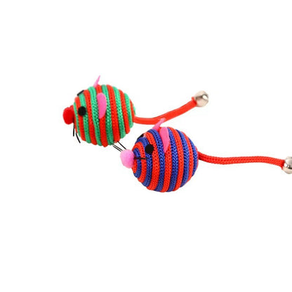 Nylon Rope Ball Catnip Cat toy