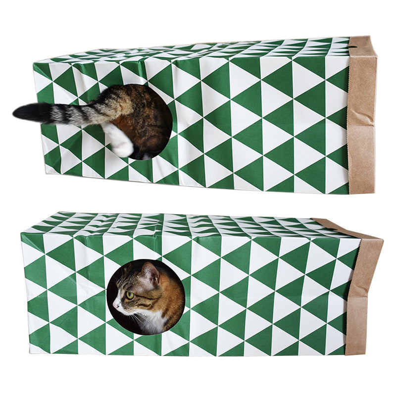 Connaught pet toysuppliestoy Foreign tradechannel tunnel Amazon paperhouse