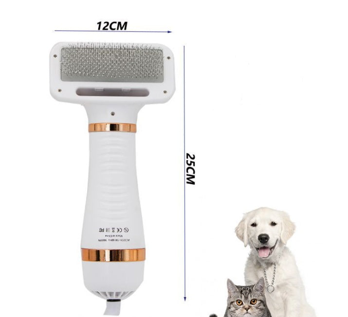 Electric Pet Hair Dryer Brush