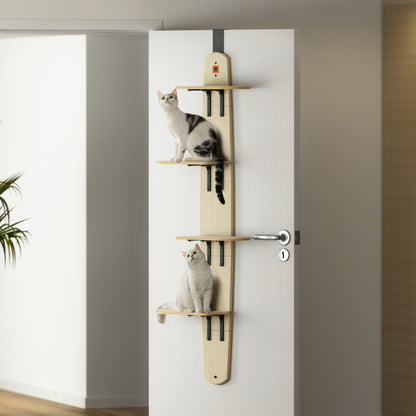 climber door shelves for cats