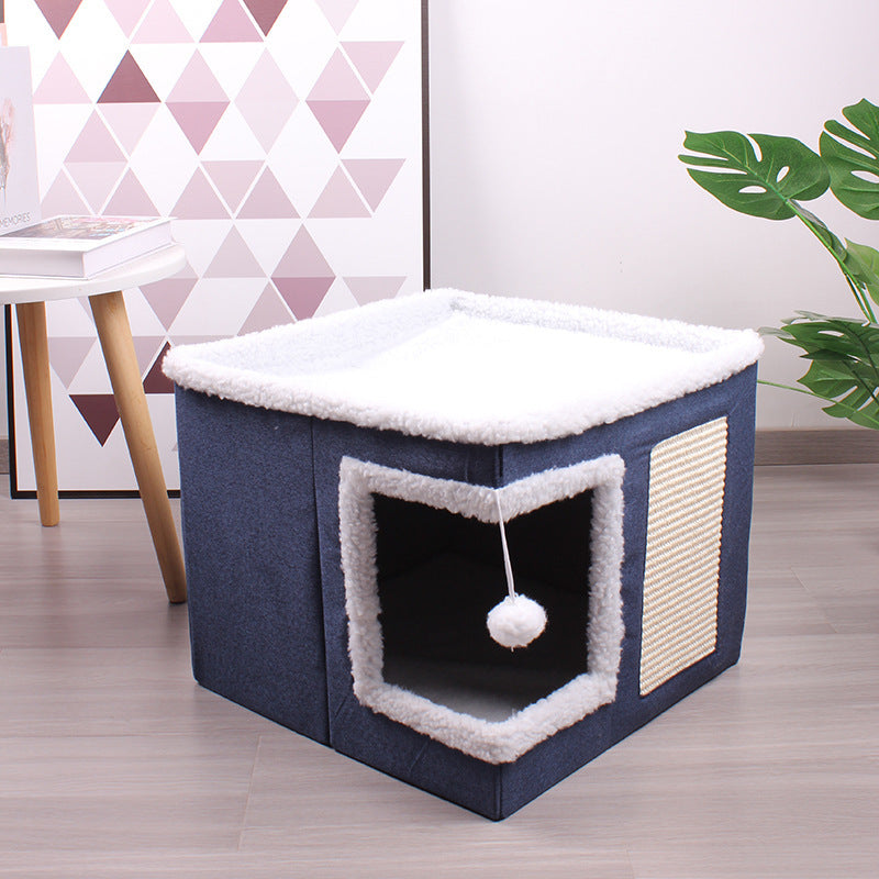 Cozy Cat Cube Nest The Perfect Hideaway for Cats