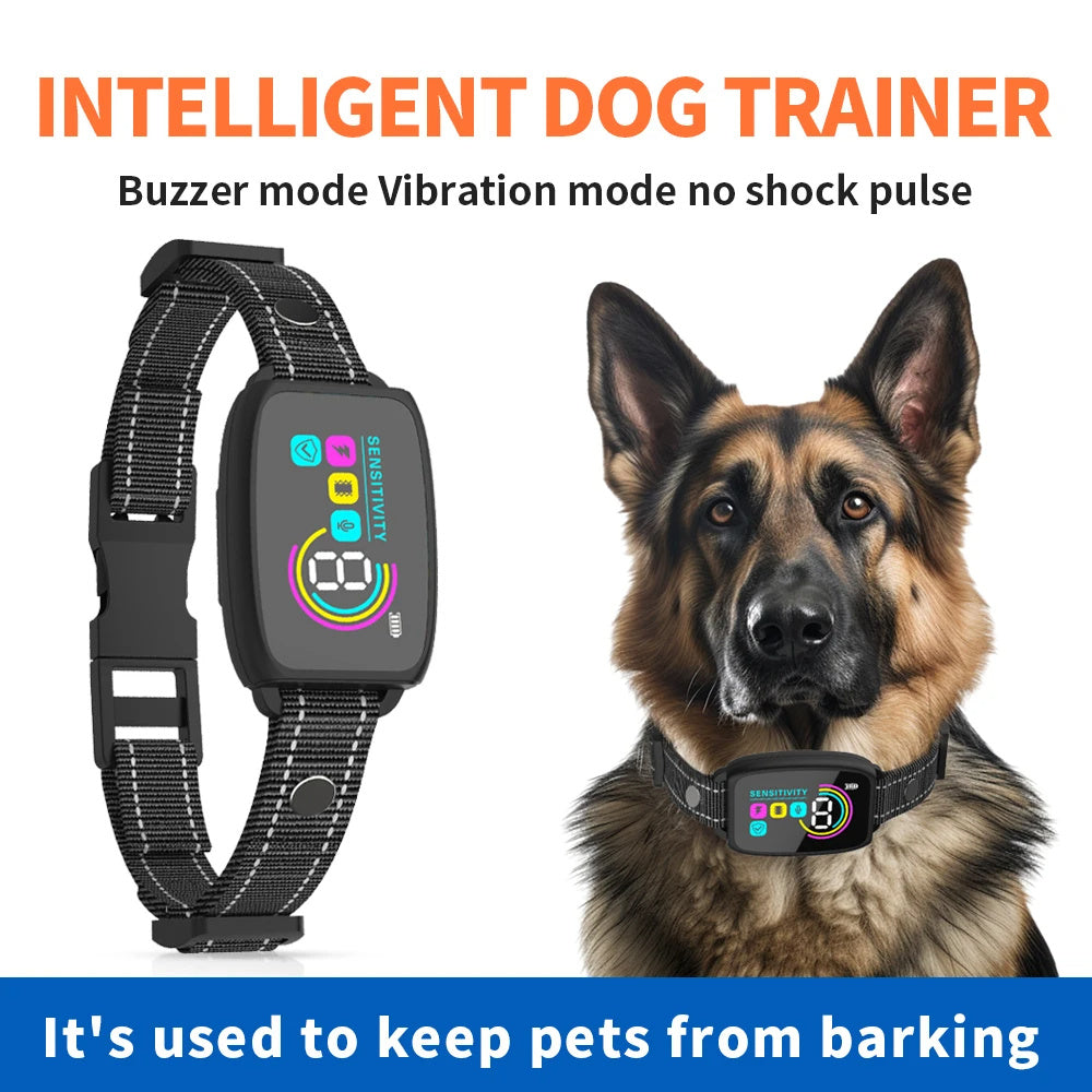 Smart Anti Barking Rechargeable Dog Collar