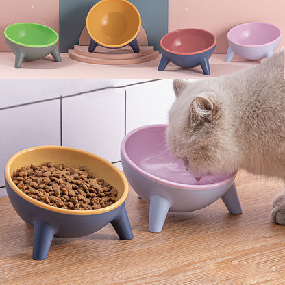 cat feeding bowl with stand