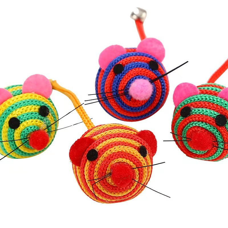 Nylon Rope Ball Catnip Cat toy