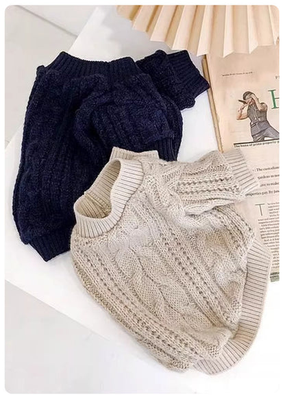 Casual Simple And Warm Cat Sweater