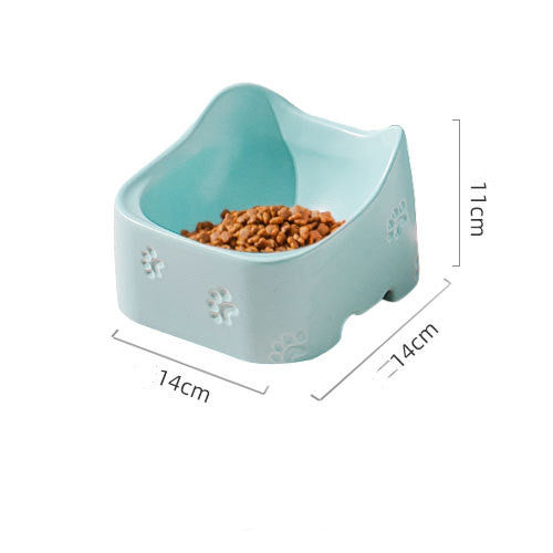Durable Ceramic Pet Bowl for All Sizes