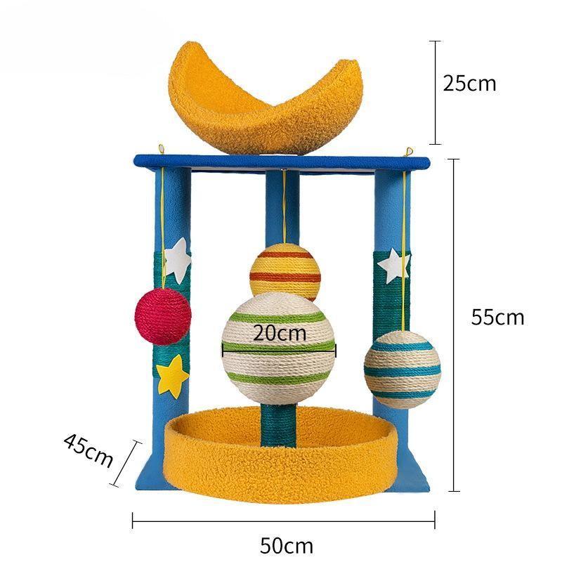 Luxury Cat Tree House - Color Rainforest Series