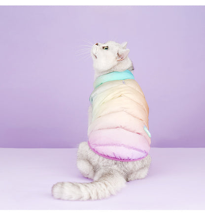 Colorful Bubble cat Vest