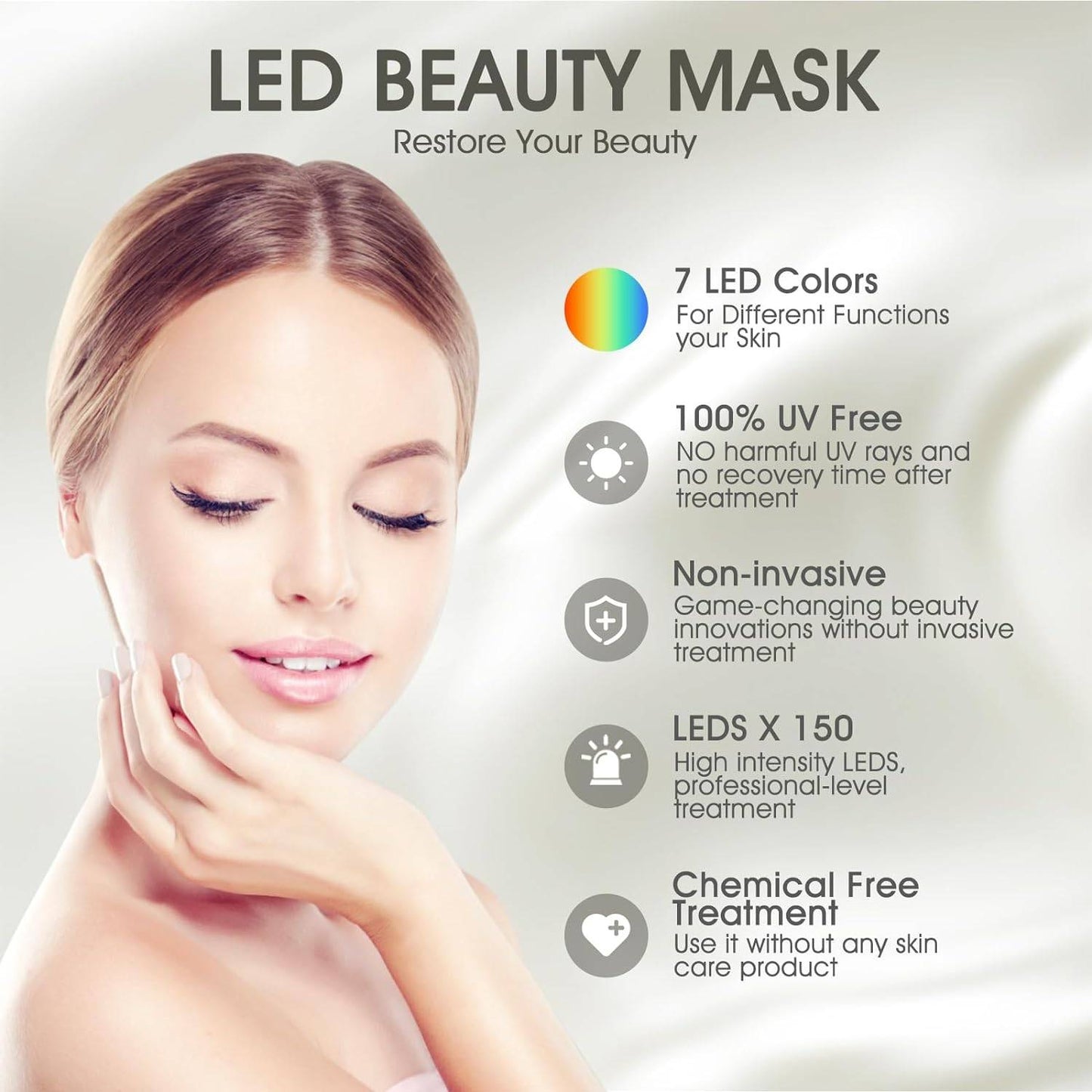 LED Face Mask Light Therapy