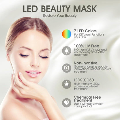 LED Face Mask Light Therapy