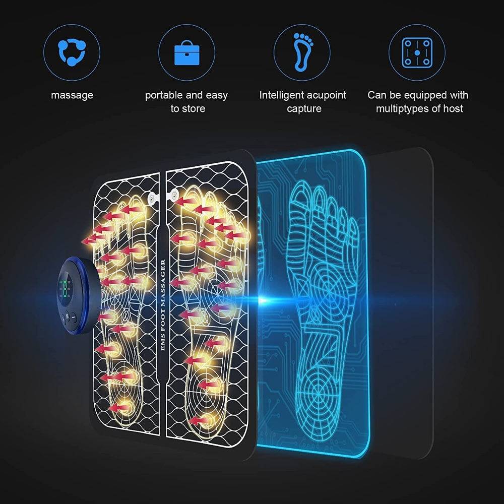 EMS Physiotherapy Foot Massage Pad