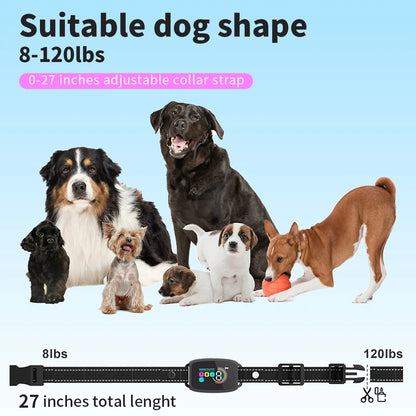 Smart Anti Barking Rechargeable Dog Collar