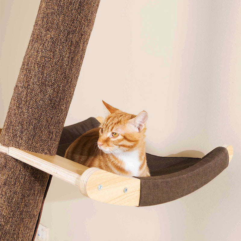 Solid Wood Large Cat Tower