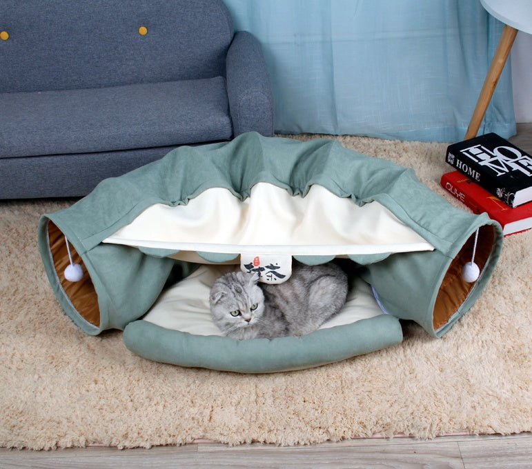 Matcha Park Passage Cat Tunnel