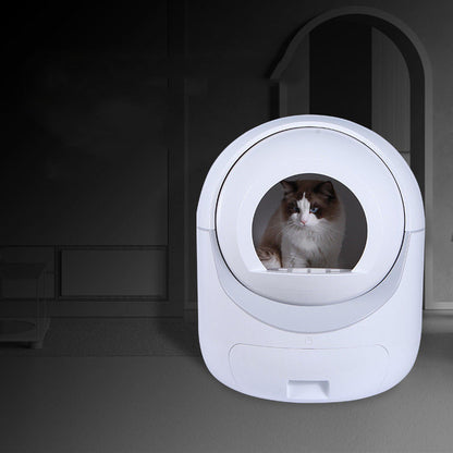 Fully Automatic Cat Litter Box Hassle-Free Cleanliness