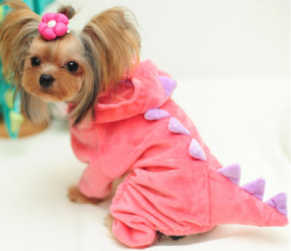 Halloween Dog dinosaur costume For Small And Large Dogs