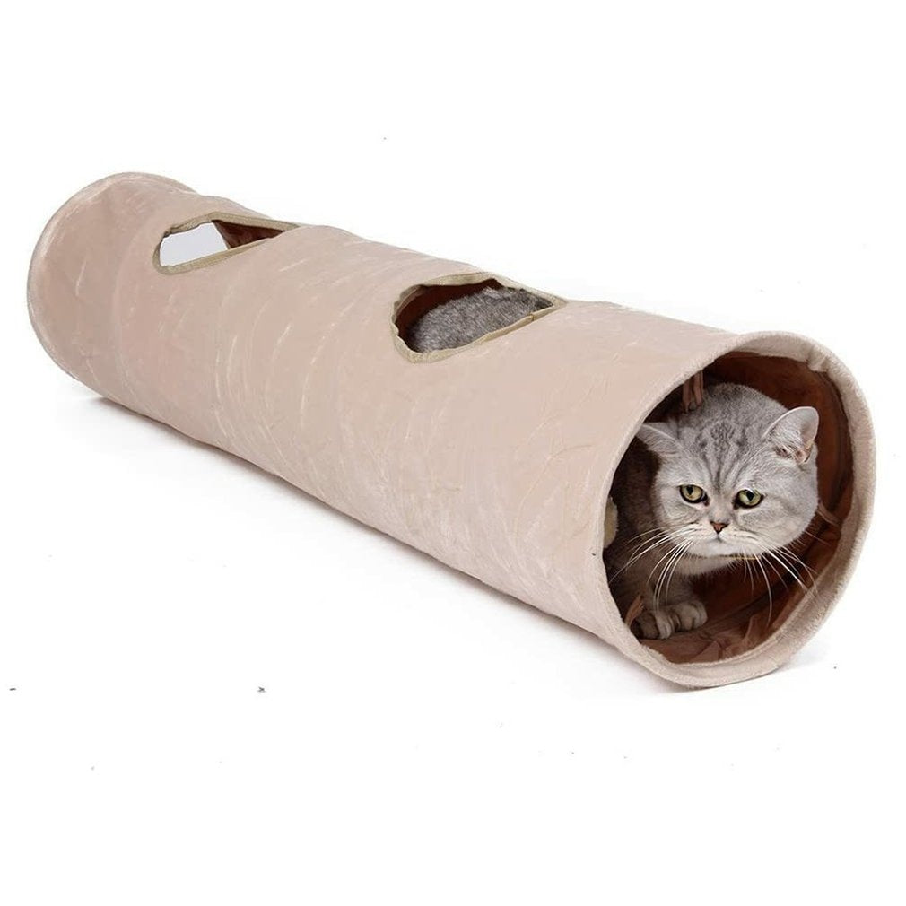 Collapsible Two Drill Hole Cat Tunnel