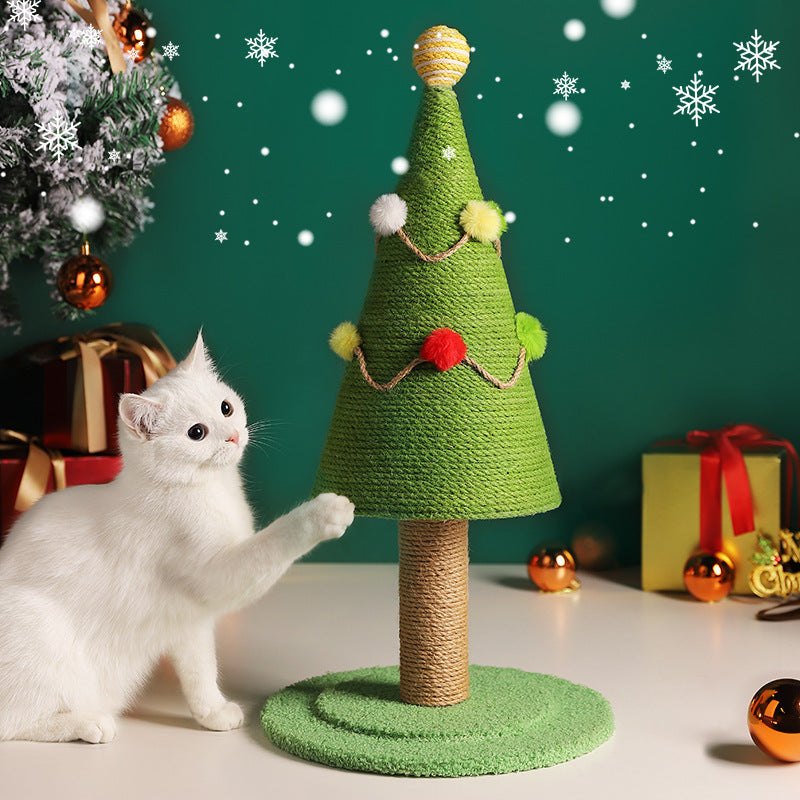 Christmas Tree Cat Scratcher