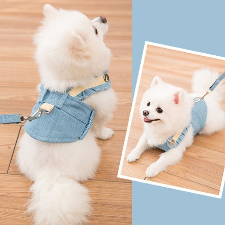 Lightweight, breathable harness perfect for tiny pups