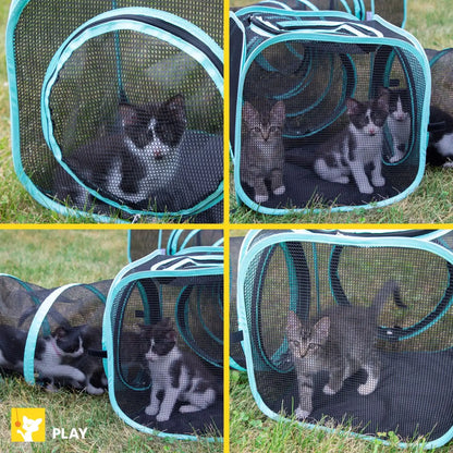 2-Way Mesh Pop Open OutDoor Net  Cat Tunnel